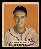 1949 Bowman Baseball #194 Ralph Branca Dodgers VG-EX 549068