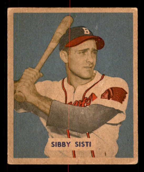 1949 Bowman Baseball #201 Sibby Sisti Braves EX 549075