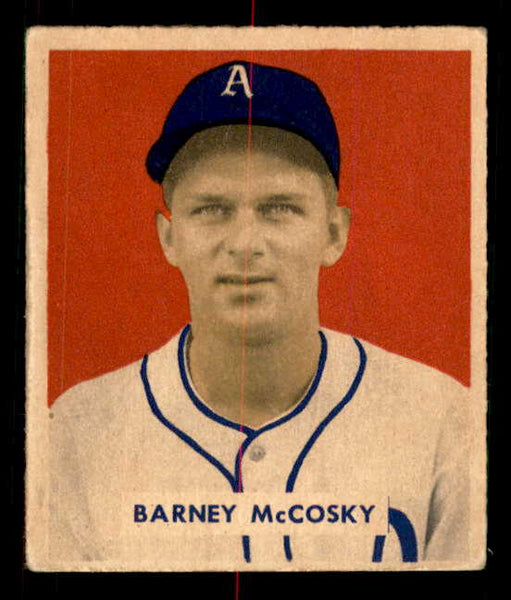 1949 Bowman Baseball #203 Barney Mccosky A's VG-EX 549077