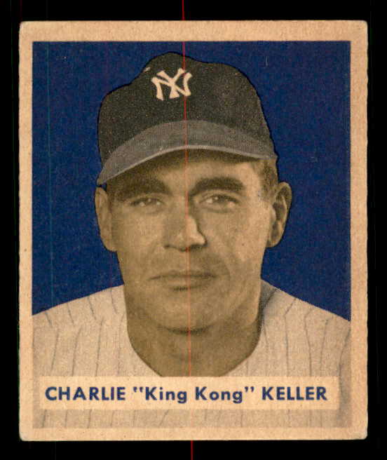 1949 Bowman Baseball #209 Charlie Keller Yankees EX 549083
