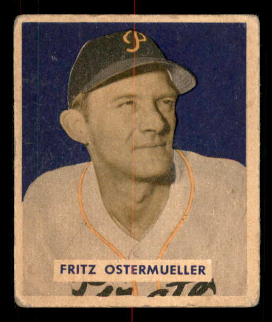 1949 Bowman Baseball #227 Fritz Ostermueller Pirates VG 549097