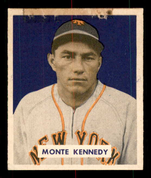 1949 Bowman Baseball #237 Monte Kennedy Giants Good 549105
