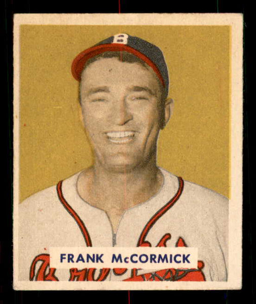 1949 Bowman Baseball #239 Frank McCormick Braves EX-MT 549106