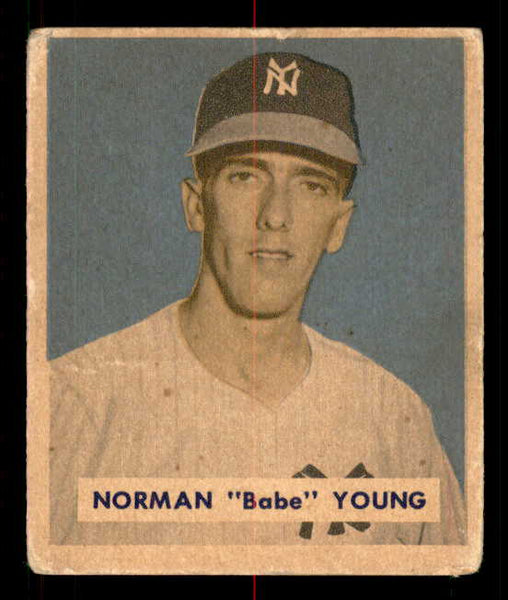 1949 Bowman Baseball #240 Babe Young Yankees VG-EX 549107