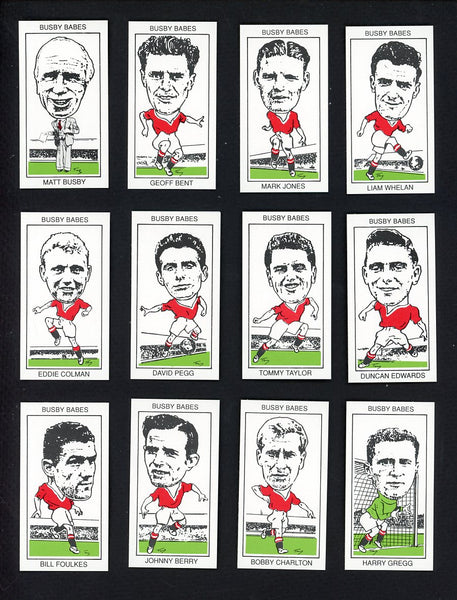 1989 West Midlands Collectors Centre Busby Babes Complete Set 549124
