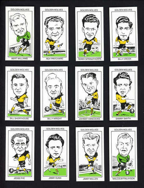 1989 West Midlands Collectors Centre Golden Wolves Complete Set 549128