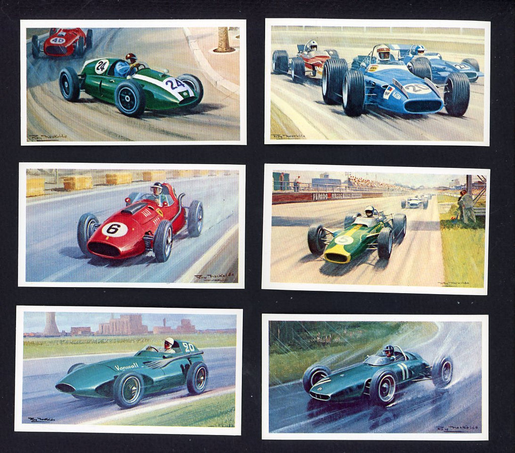 1970 Mobil Story of Grand Prix Racing Complete Set 549136