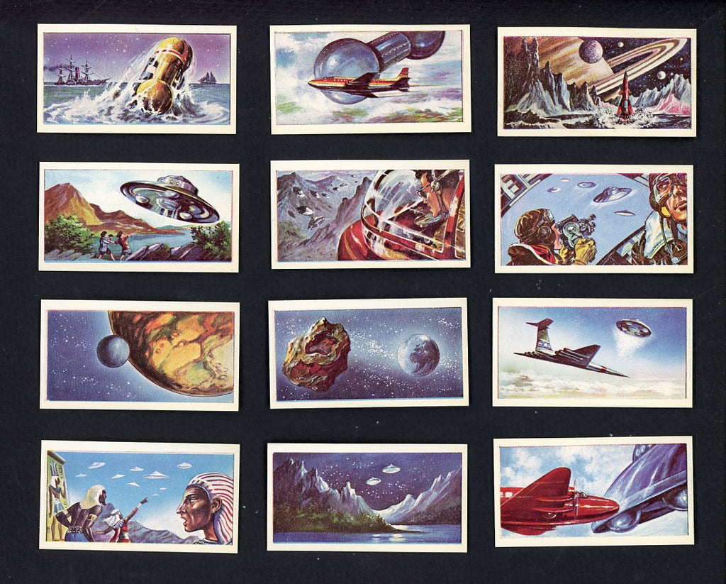 1966 Barratt Space Mysteries Complete Set 549141