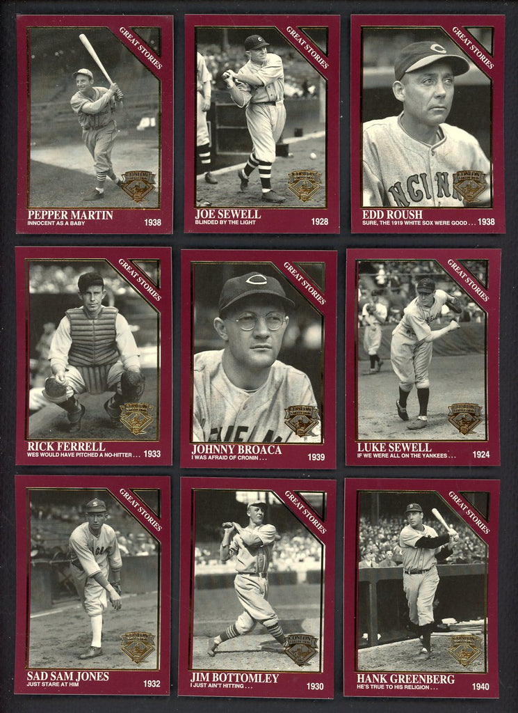 1994 Conlon Collection Burgandy Complete Set 549151