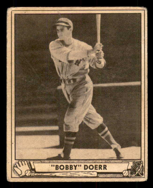 1940 Play Ball #038 Bobby Doerr Red Sox VG-EX 549181