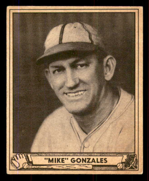 1940 Play Ball #115 Mike Gonzales Cardinals EX 549223