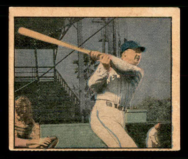 1951 Berk Ross #001-7 Johnny Mize Yankees EX 549316