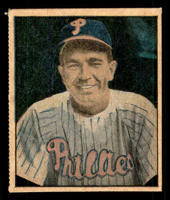 1951 Berk Ross #002-8 Willie Jones Phillies EX 549334