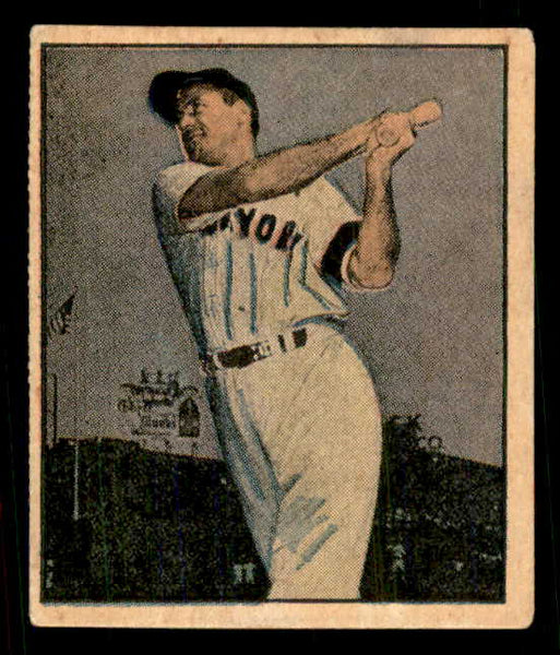 1951 Berk Ross #001-4 Hank Bauer Yankees EX 549342