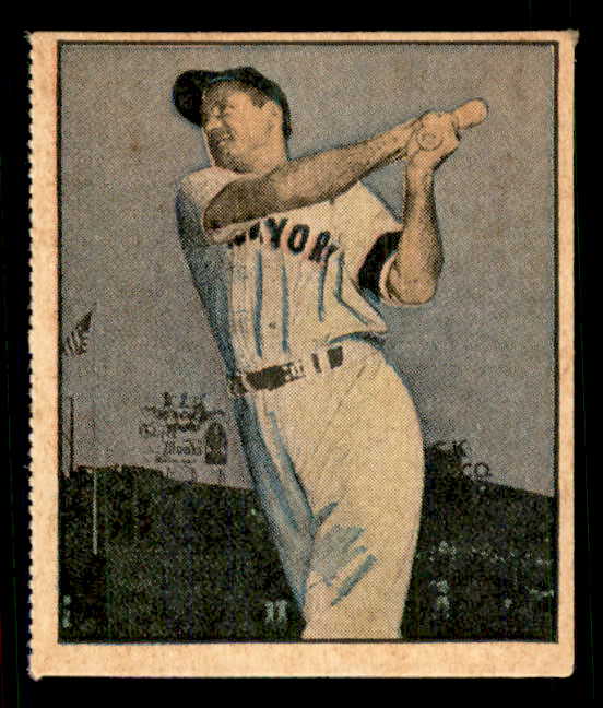 1951 Berk Ross #001-4 Hank Bauer Yankees EX 549343