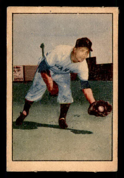 1952 Berk Ross Eddie Stanky Giants VG-EX 549386