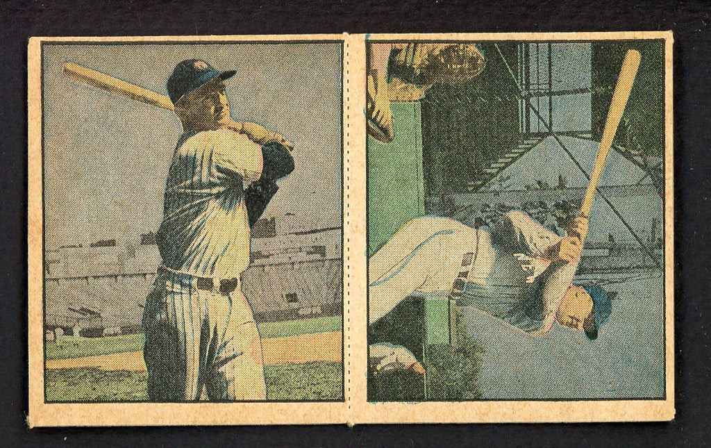 1951 Berk Ross Panel Billy Johnson Johnny Mize EX-MT 549389