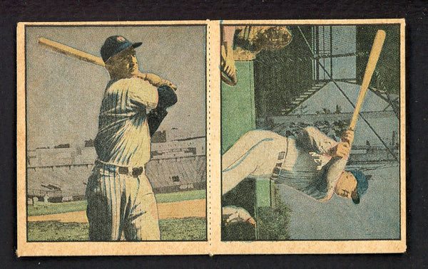 1951 Berk Ross Panel Billy Johnson Johnny Mize EX-MT 549389