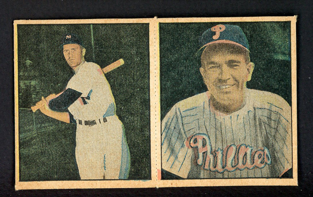 1951 Berk Ross Panel Bobby Brown Willie Jones NR-MT 549394