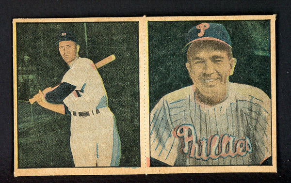1951 Berk Ross Panel Bobby Brown Willie Jones NR-MT 549394