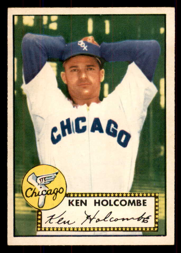 1952 Topps Baseball #095 Ken Holcombe White Sox NR-MT 549739