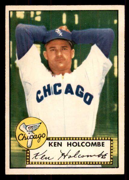 1952 Topps Baseball #095 Ken Holcombe White Sox NR-MT 549739