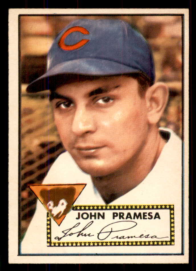 1952 Topps Baseball #105 John Pramesa Cubs NR-MT 549741