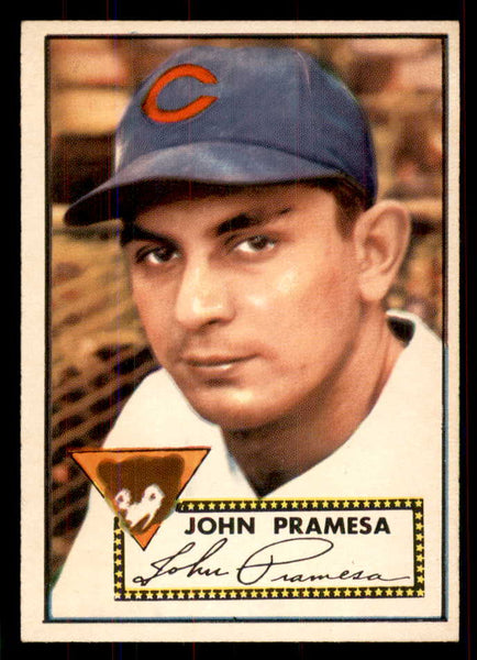 1952 Topps Baseball #105 John Pramesa Cubs NR-MT 549741