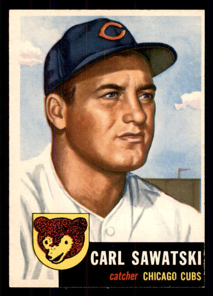 1953 Topps Baseball #202 Carl Sawatski Cubs NR-MT 549785