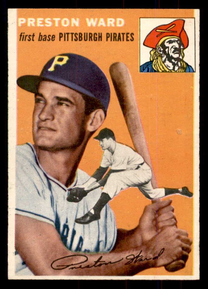 1954 Topps Baseball #072 Preston Ward Pirates NR-MT 549801