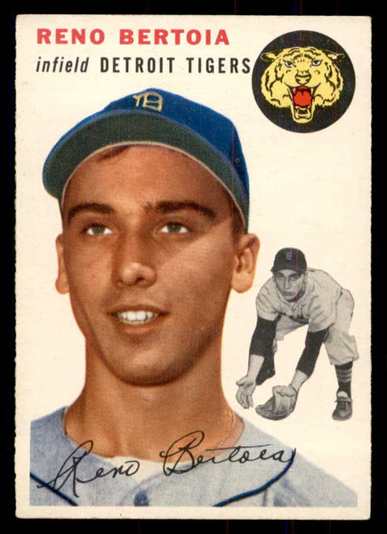 1954 Topps Baseball #131 Reno Bertoia Tigers NR-MT 549815