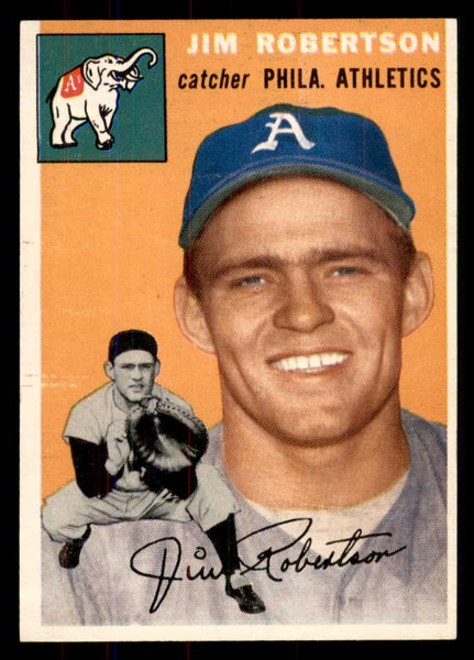 1954 Topps Baseball #149 Jim Robertson A's NR-MT 549820