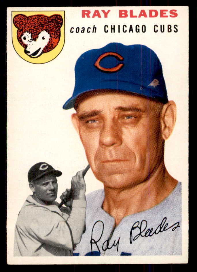 1954 Topps Baseball #243 Ray Blades Cubs NR-MT 549849