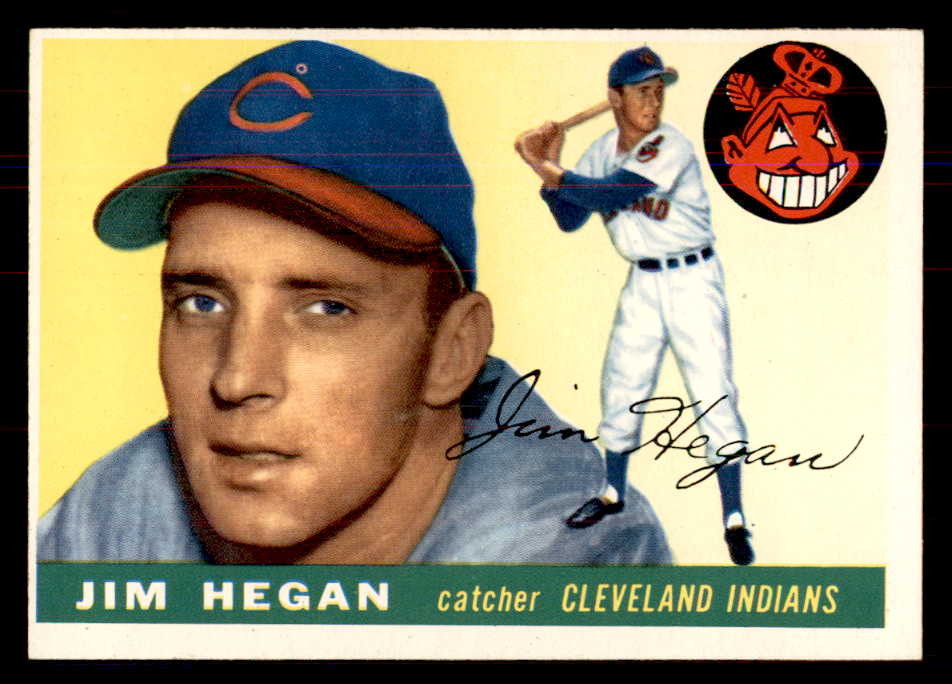 1955 Topps Baseball #007 Jim Hegan Indians NR-MT 549853