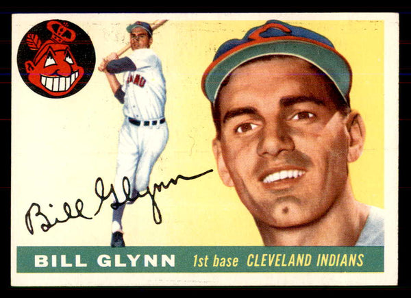 1955 Topps Baseball #039 Bill Glynn Indians NR-MT 549864