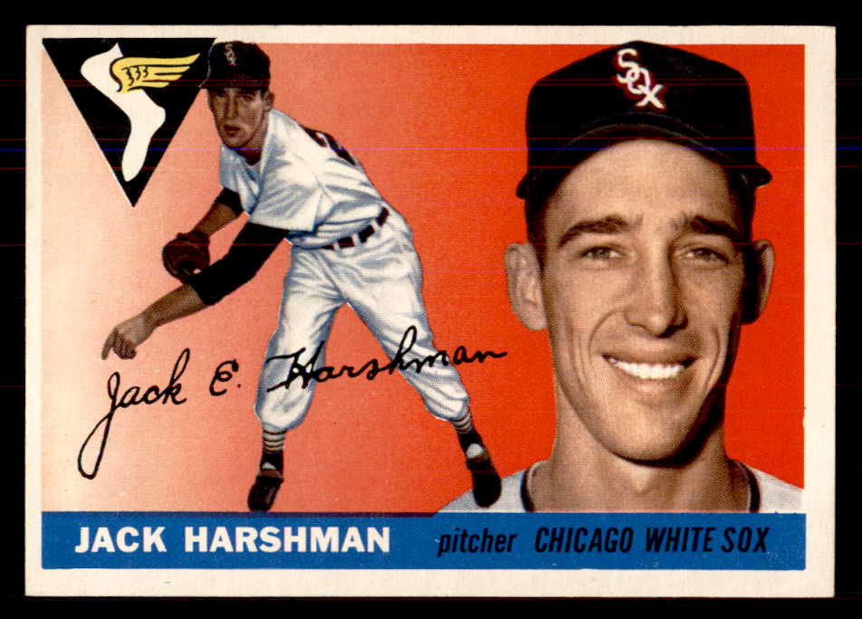 1955 Topps Baseball #104 Jack Harshman White Sox NR-MT 549886