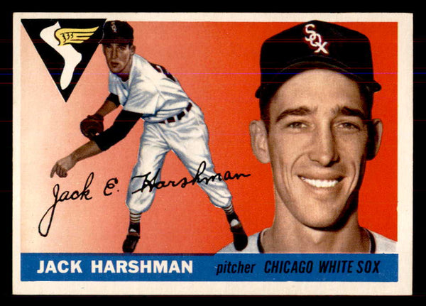 1955 Topps Baseball #104 Jack Harshman White Sox NR-MT 549886