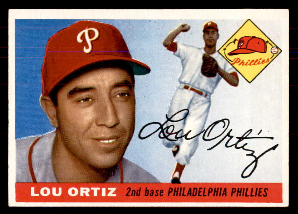 1955 Topps Baseball #114 Lou Ortiz Phillies NR-MT 549890