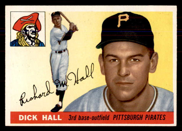 1955 Topps Baseball #126 Dick Hall Pirates NR-MT 549892