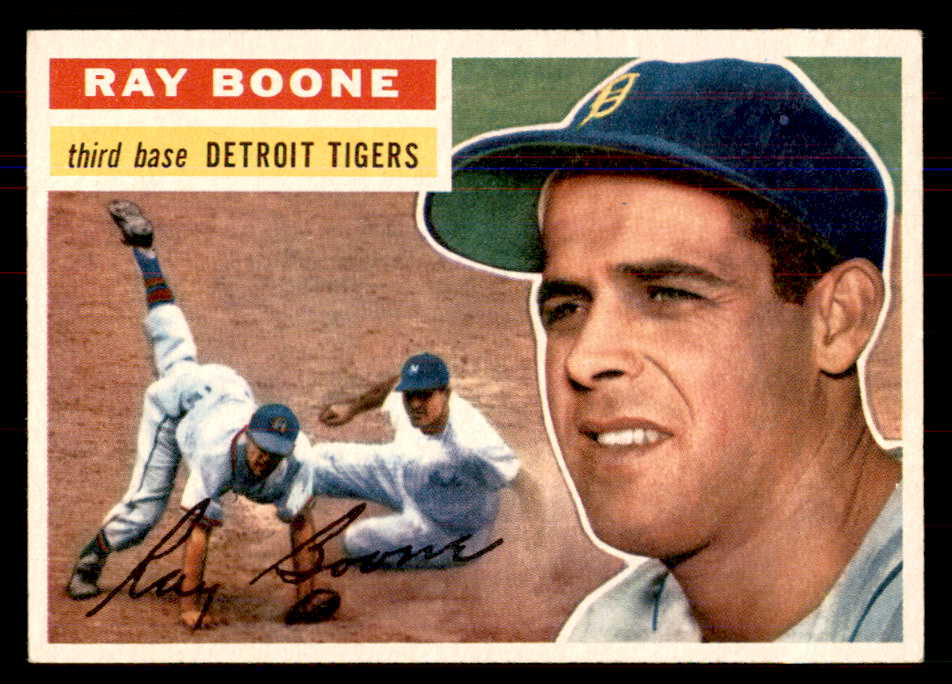 1956 Topps Baseball #006 Ray Boone Tigers NR-MT White 549904
