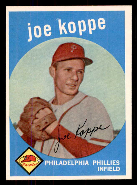 1959 Topps Baseball #517 Joe Koppe Phillies NR-MT 549985