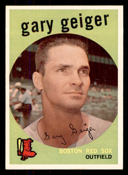 1959 Topps Baseball #521 Gary Geiger Red Sox NR-MT 549986
