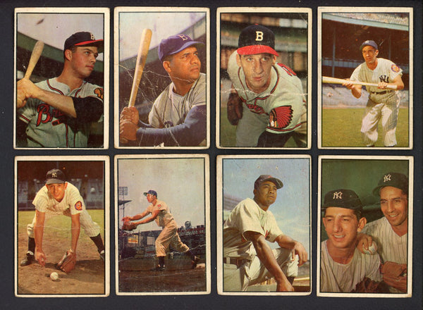 1953 Bowman Baseball Complete Set GD-VG Mantle Reese Musial 550066