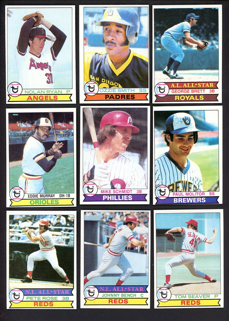 1979 Topps Baseball Complete Set EX-MT Ryan Smith Brett 550078