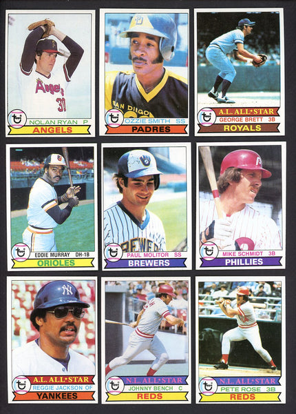 1979 Topps Baseball Complete Set EX-MT/NR-MT Smith Ryan Brett 550083