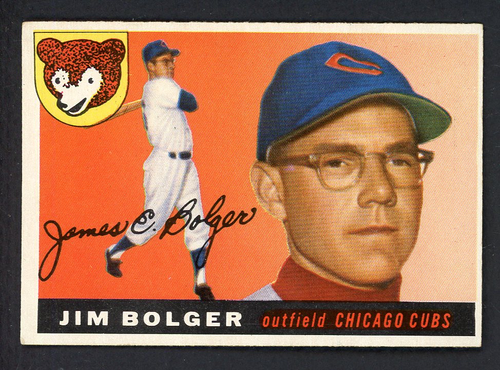 1955 Topps Baseball #179 Jim Bolger Cubs EX-MT 550090