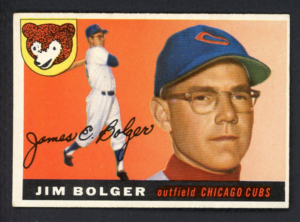 1955 Topps Baseball #179 Jim Bolger Cubs EX-MT 550090