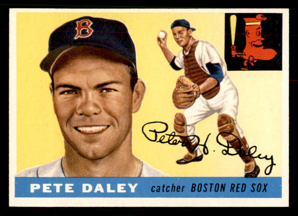 1955 Topps Baseball #206 Pete Daley Red Sox EX-MT 550102