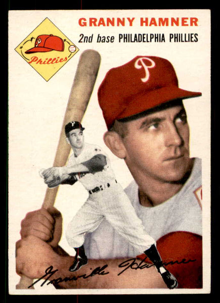 1954 Topps Baseball #024 Granny Hamner Phillies EX-MT 550117