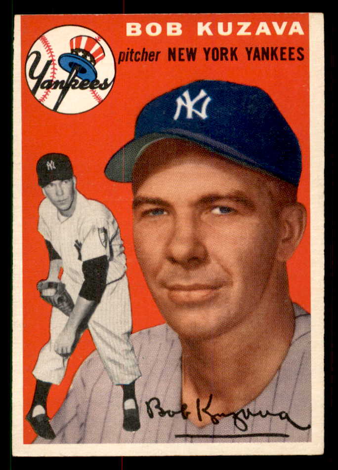 1954 Topps Baseball #230 Bob Kuzava Yankees EX-MT 550165